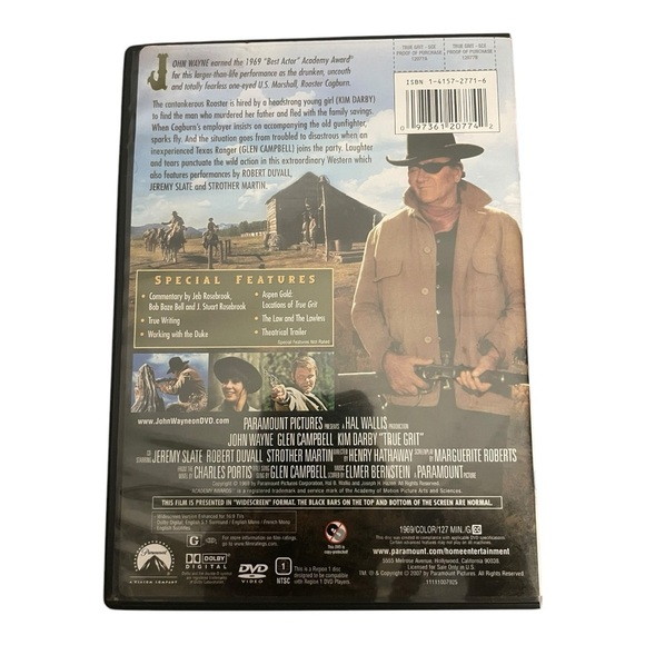 True Grit DVD with John Wayne - Picture 2 of 4